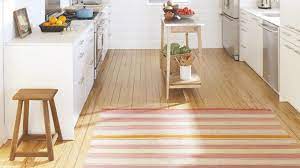 You can wash and hang them to dry instead of hiring a pro or using a steam cleaner. Get Yourself A Machine Washable Kitchen Rug Epicurious