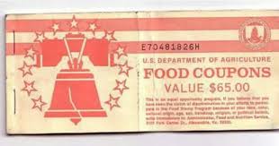 Food Stamp Booklet 65 00 Food Coupon Food Stamps The Good Old Days