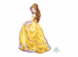 I never thought of beast. Princess Belle Supershape Balloon Disney Belle Beauty And The Beast Transparent Png Download 2160598 Vippng