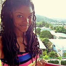 long hair looks: a marley twisted up-do