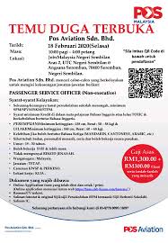 Aircraft operator contact information and fleet for mhs aviation sdn bhd. Jobsmalaysia Negeri Sembilan Auf Twitter Temuduga Terbuka Pos Aviation Di Jobsmalaysia N Sembilan Pada 18 Februari Ini