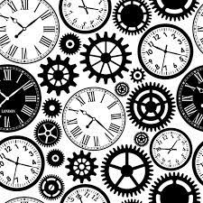 Download Free Vintage Clocks Pattern Svg Dxf Eps Png Cut File Silhouette Free Download