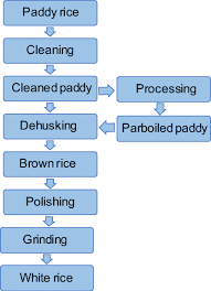 2 flow chart of the rice dry milling process download