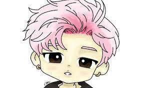 Bts Chibi Drawing Jimin Otosection Draw jimin(bts) chibi by me !! bts chibi drawing jimin otosection