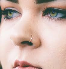 Snug Fitting Nose Ring Hoop Tight 20g Nose Ring Hoop Gold Silver Rose Gold 20 Gauge 8mm Super Snug Fit Small Nose Piercing Jewelry Nose Piercing Hoop