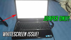 Image result for Acer aspire with white Screen