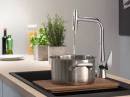 Fashioned kitchen taps & sink mixers supplied by leading and exclusive brands such as methven, caroma, felton and paini. Sink Mixers With Jet Switch Over And Select Hansgrohe Int