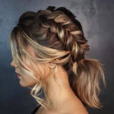 This braided hairstyle for men's short hair is far more complex than usual braid. 30 Stylish Braids For Short Hair