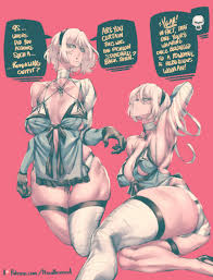 2Bs Revealing Outfit (NieR: Automata) [NoodleNood] Cartoon Porn Comic