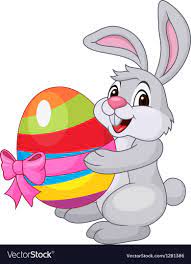 Over 37,886 cartoon easter bunny pictures to choose from, with no signup needed. Vector Illustration Of Cute Rabbit Cartoon Holding Easter Egg Download A Free Preview Or High Qual Cute Easter Bunny Easter Bunny Images Easter Bunny Pictures