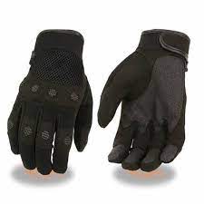 Milwaukee Kevlar Palm Wrist Length Full Finger Textile Motorcycle Gloves Come In Solid Black And Are Made Of Te Gloves Motorcycle Gloves Custom Leather Jackets