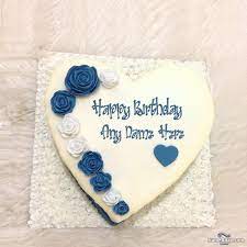 Be it diwali, valentine's day, a new year, or a birthday, we have an array of delectable cake designs to suit every taste. Romantic Birthday Cake For Wife With Name And Photo