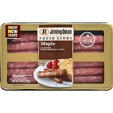 Jimmy dean premium pork sausage roll regular. J Dean Maple Sausage Link Robert Fresh Shopping