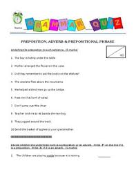 Add adverbials for time, place and manner to main clauses, and shade the. Adverb Phrases Worksheets Teaching Resources Tpt