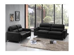 Casa padrino buffelleder 3er sofa tobacco braun 280 x 94 x h 70. Couchgarnitur Leder 3 2 Edori Buffelleder Schwarz