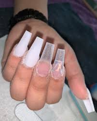 Various figures and seashells, crystals, riveting, beads and other ornaments looked at these nails neat and stylish. Updated 50 Coffin Nail Designs August 2020