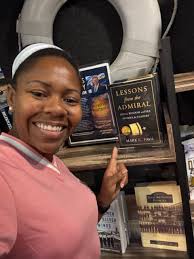 Before the show yesterday! Getting ready for my book launch event at the  historic Charleston Library Society. Buxton Books setting up my sales and  book signing table! I had a great turnout