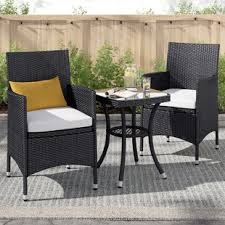 Choose from our wide range of outdoor rattan dining sets in a variety of weaves. Wicker Rattan Garden Dining Sets You Ll Love Wayfair Co Uk