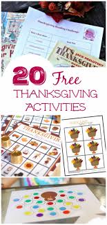 Check spelling or type a new query. 20 Free Thanksgiving Printable Activities Edventures With Kids