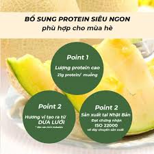 Naturecan Whey Protein Dưa Lưới