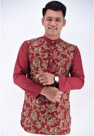 Kurta Batik Uaklb06 031 Red From Ua Boutique In Red 1 In 2020 Modest Wear How To Wear Fashion