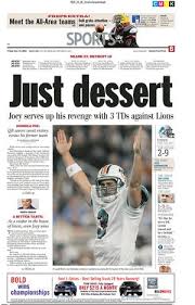 See actions taken by the people who manage and. Playing For Detroit Lions Drove Joey Harrington Into Depression