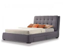 Check spelling or type a new query. May Grey Fabric King Size 4 Drawer Bed Frame
