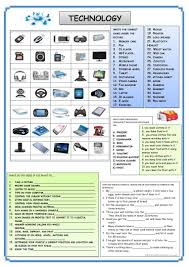 Technology Worksheet Free Esl Printable Worksheets Made By Teachers Technology Vocabulary Teaching Computers Technology Lessons