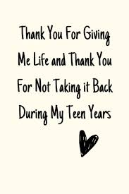 Yes, if a biological mother and son have sexual intercourse, she may become pregnant. Mothers Day Gift Thank You For Giving Me Life And Thank You For Not Taking It Back During My Teen Years Notebook Journal For Mother S Day Funny Mothers Day Gifts Throndsen