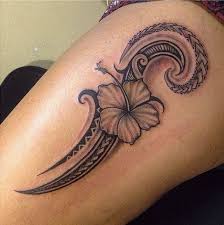 53 Best Polynesian Tattoo Designs With Meanings 2020 Tribal Tattoos For Women Tribal Flower Tattoos Polynesian Tattoos Women