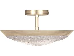 The use of led bulbs in cove. Fine Art Lamp Arctic Halo Champagne Tinted Gold Three Light 20 Wide Semi Flush Mount Light Fa8800401st