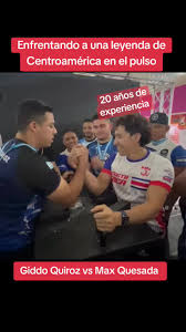 Arm Wrestling Challenge: Giddo Quiroz vs Max Quesada