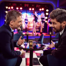 Marcelo tinelli y adrián suar muy cerca de dejar el canal. Asi Fue La Visita De Marcelo Tinelli A Adrian Suar En El Host
