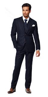 Black 3 Piece Suit Wedding Midnight Blue 3 Piece Suit Mens Suits Wedding Suits Men Blue Suit Men Mens Suits