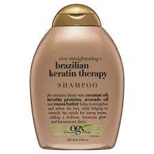 Wash hair with novex brazilian keratin shampoo and massage gently then rinse thoroughly. Ogx Ever Straightening Brazilian Keratin Therapy Shampoo 385ml Mak Online Store