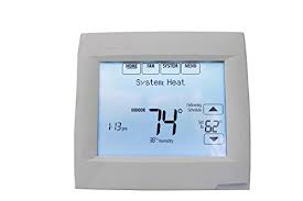 Close the door and press the power button. Honeywell Vision Pro 8000 Wifi Review A Smarter Thermostat
