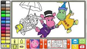 More the backyardigans coloring pages. The Backyardigans Coloring Book Full Game 2014 Youtube