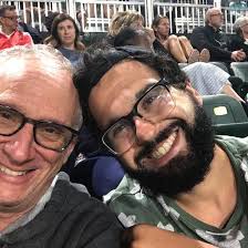 Just a couple of Grand Slam champs making sure the lighting is ok 📸  #Wimbledon