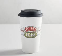 Bubba envy insulated stainless steel tumbler with straw at amazon. Friends Central Perk Travel Mug Pottery Barn