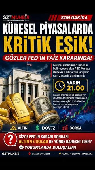 Fed Faiz Kararı Haziran'da Ne Anlama Geliyor? Altın ve Borsayı Neler Bekliyor?