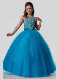 Cool Blue Prom Dresses For Kids 2017 2018 Kids Prom Dresses Girls Pageant Dresses Girls Ball Gown
