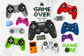 Regular verbs past tense what did you do today. Video Game Clipart Video Game Controllers Video Games By Twingenuity Graphics Thehungryjpeg Com