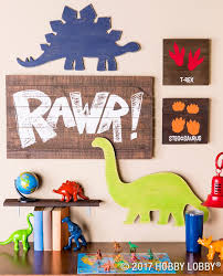 This Darling Dino Decor Is Perfect For Any Little Explorer S Space Dinosaur Boys Room Decor Dinosaur Decor Bedroom Dinosaur Room Decor