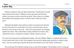 Labor day worksheets, labor day worksheet, free labor day worksheets, free labor day worksheet, labor day printables, labor day labor day, a day we mostly get off from school. Labor Day Edhelper