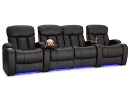 Seatcraft Grenada Top Grain Leather 7000 Power Or Manual Recline Black Or Brown In 2020 Media Room Seating Home Theater Seating Home Theater Room Design