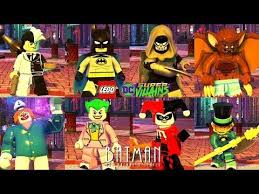 Lego Dc Super Villains Batman All The Animated Series Characters Unlocked Lego Dc Super Villains Animation Series
