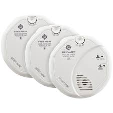 3 first alert smoke detector and carbon monoxide detector alarm. 3 Pack Bundle Of First Alert Combination Smoke And Carbon Monoxide Alarm First Alert Store