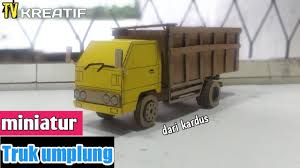 Check spelling or type a new query. Cara Membuat Miniatur Truk Umplung Dari Kardus Youtube