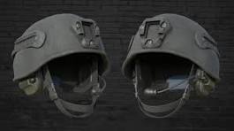 MILITARY Game Ready Kiver RSP Russian Helmet Low-poly 3D model