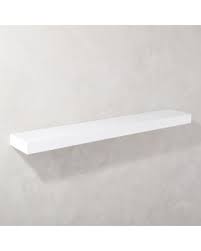 Amazing Sales On Calvin Hi Gloss White Floating Shelf 48 By Cb2